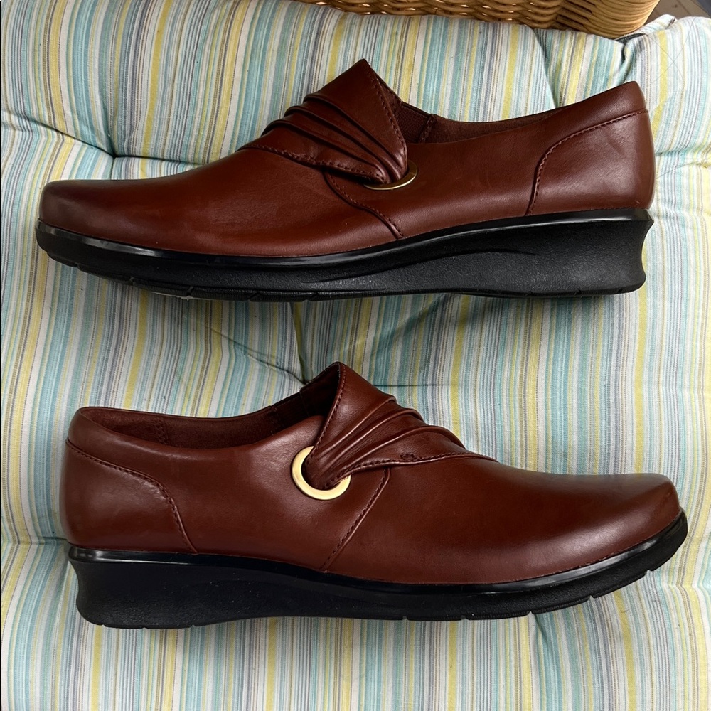 Clarks Women's Brown Loafers